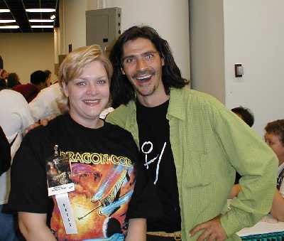 Rochelle Helba with Jason Carter.